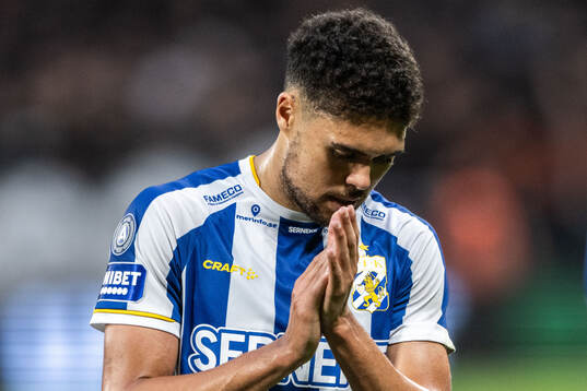 IFK Göteborgs Thomas Santos deppar