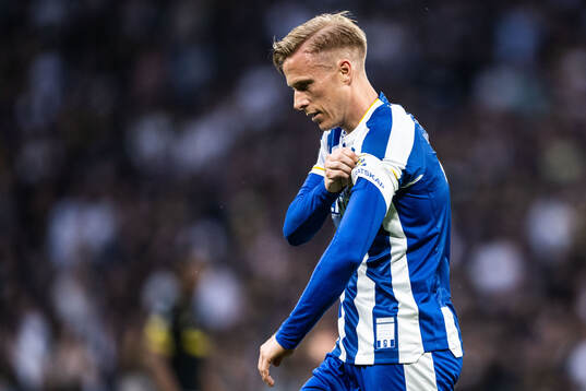 IFK Göteborgs Oscar Wendt nder fotbollsmatchen i