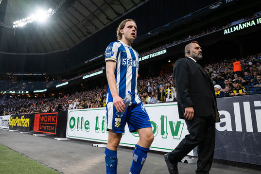 IFK Göteborgs Oscar Pettersson deppar