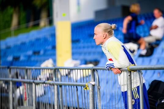 Anna Sandberg of Sweden at a training session the