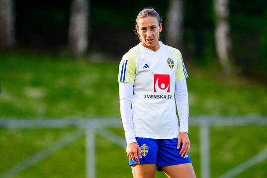 Rusul Rosa Kafaji of Sweden at a training session the