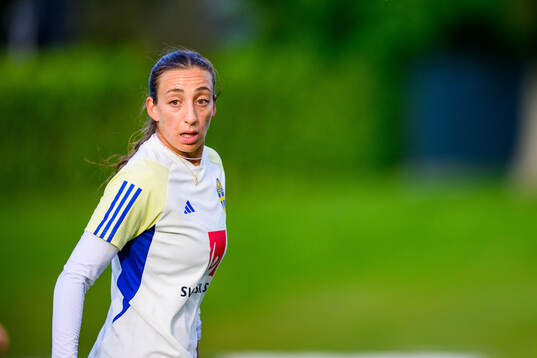 Rusul Rosa Kafaji of Sweden at a training session the