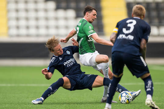 Utsiktens Sebastian Lagerlund och Brages Pontus Jonsson