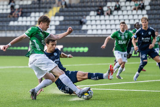 Brages Johan Arvidsson och Utsiktens Kevin Rodeblad Lowe