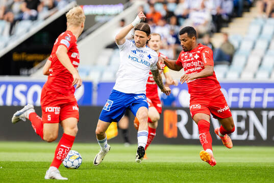 Värnamos Victor Larsson och Wenderson Oliveira do