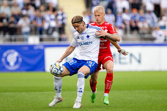IFK Norrköpings Christoffer Nyman och Värnamos Viktor