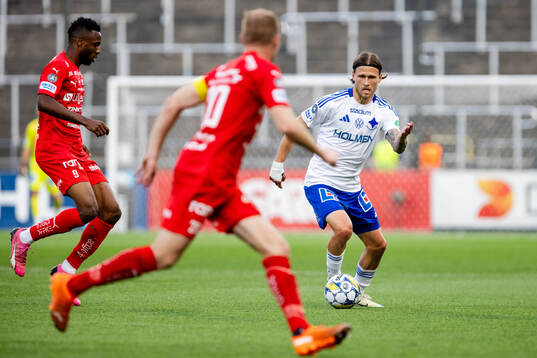 Värnamos Johnbosco Samuel Kalu och IFK Norrköpings Arnor