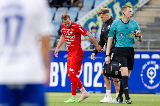 Värnamos Gustav Engvall har ont