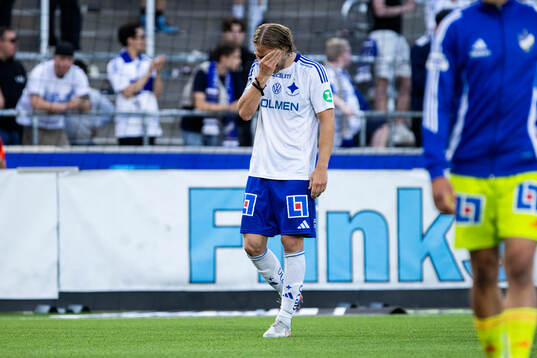 IFK Norrköpings Christoffer Nyman deppar