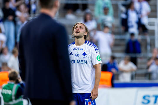 IFK Norrköpings Christoffer Nyman deppar