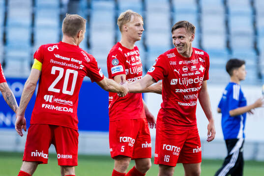 Värnamos Freddy Winsth, Victor Larsson och Albin
