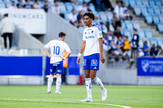 IFK Norrköpings Jesper Ceesay deppar