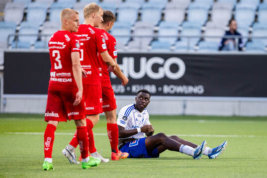 IFK Norrköpings Yahya Kalley deppar