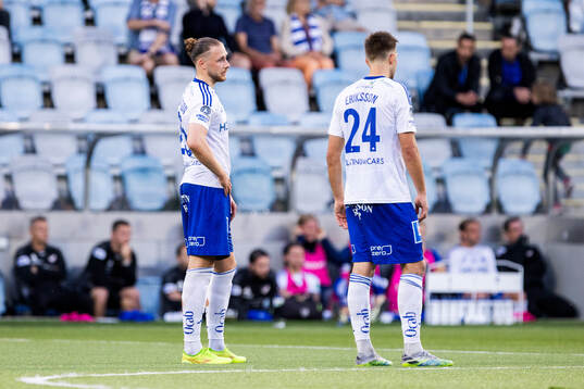 IFK Norrköpings Kevin Höög Jansson deppar