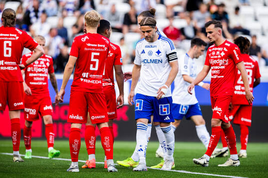 IFK Norrköpings Christoffer Nyman deppar