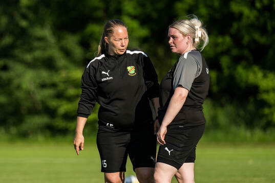 Ödåkras Anna Augustinsson, Emma Aronsson och Jessica