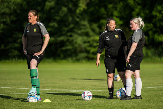 Ödåkras Anna Augustinsson, Emma Aronsson och Jessica