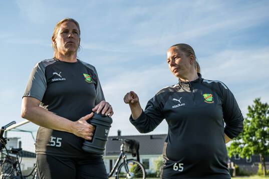 Ödåkras Anna Augustinsson och Emma Aronsson