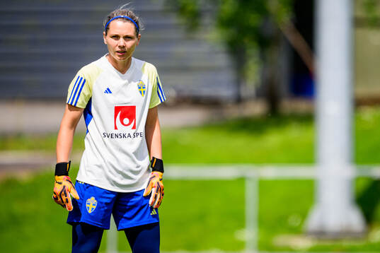 At a training session