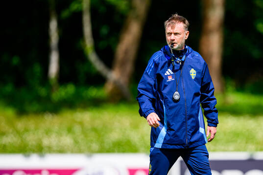 At a training session