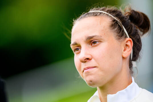 Julia Zigiotti Olme of Sweden at a training session