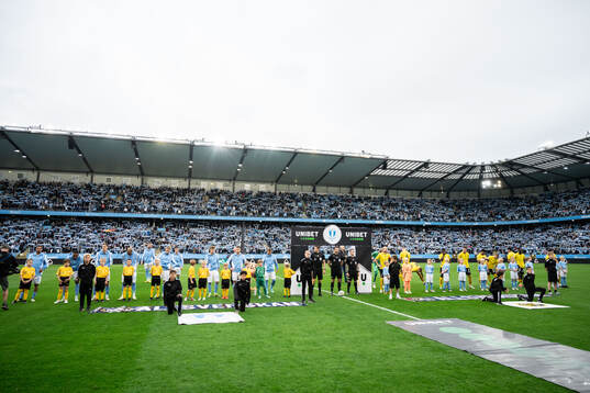 Malmö FFs och Elfsborgs spelare