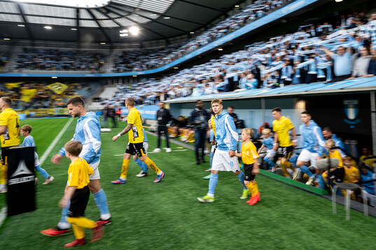 Malmö FFs Hugo Bolin gör entré