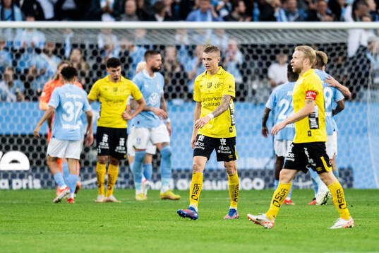 Elfsborgs Sebastian Holmen deppar