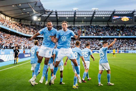 Bläddra bland fler bilder av Fotboll, Allsvenskan, Malmö FF - Elfsborg