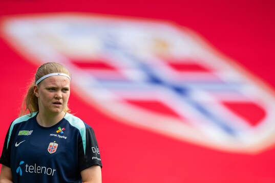 Bläddra bland fler bilder av Football, UEFA Women's Euro Qualifier, Norway, training