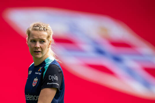 Ada Hegerberg of the Norwegian women's national football
