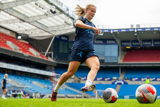 Julie Blakstad of the Norwegian women's national football