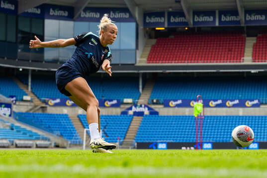 Celin Bizet Ildhusøy of the Norwegian women's national