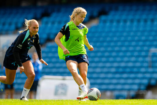 Justine Kielland of the Norwegian women's national football