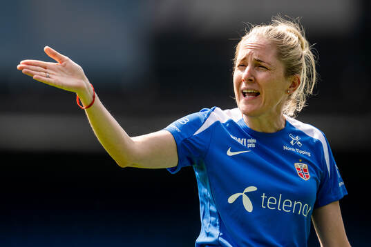 Gemma Grainger, head coach of the Norwegian women's