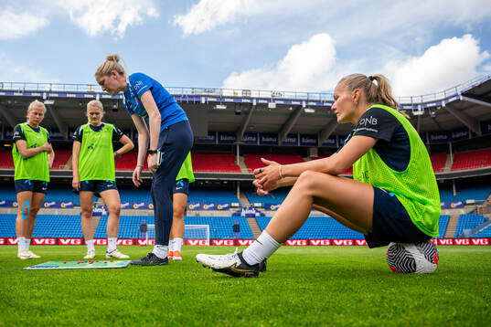 Frida Maanum of the Norwegian women's national football team