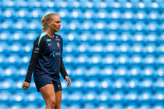 Cathinka Tandberg of the Norwegian women's national