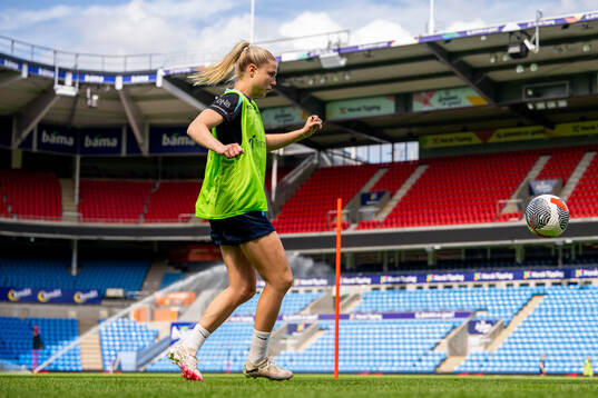 Sophie Román Haug of the Norwegian women's national