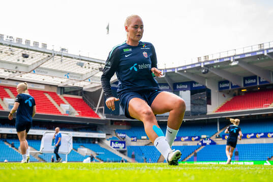 Cathinka Tandberg of the Norwegian women's national
