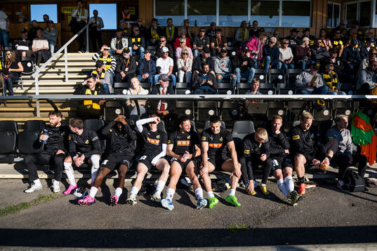 Häckens spelare på bänken