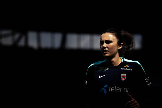 Ingrid Syrstad Engen of the Norwegian women's national