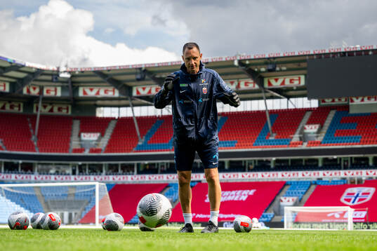 Terje Skjeldestad, goalkeeper coach of the Norwegian