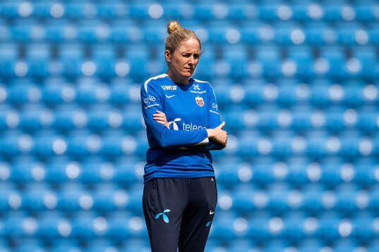 Gemma Grainger, head coach of the Norwegian women's