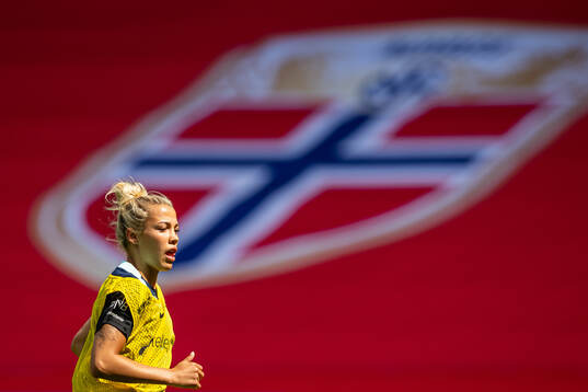 Celin Bizet Ildhusøy of the Norwegian women's national