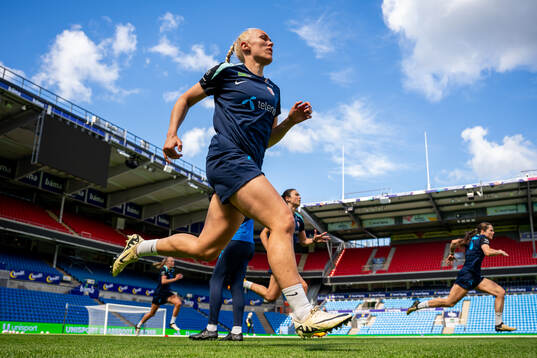 Maria Thorisdottir of the Norwegian women's national