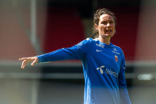 Ingvild Stensland, assistant coach of the Norwegian women's