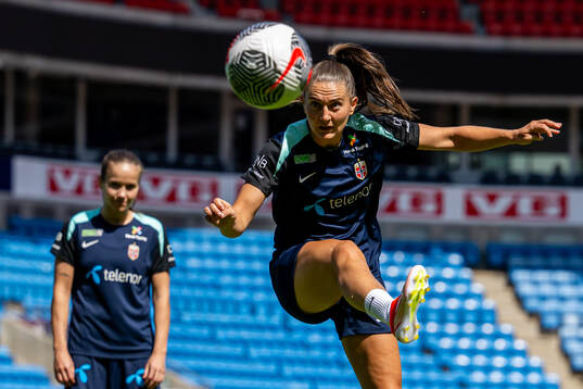 Vilde Bøe Risa of the Norwegian women's national football