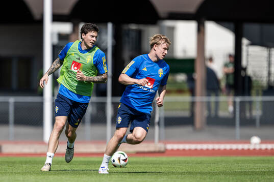 Victor Nilsson Lindelöf of the Swedish men's national