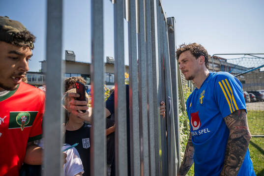 Victor Nilsson Lindelöf of the Swedish men's national