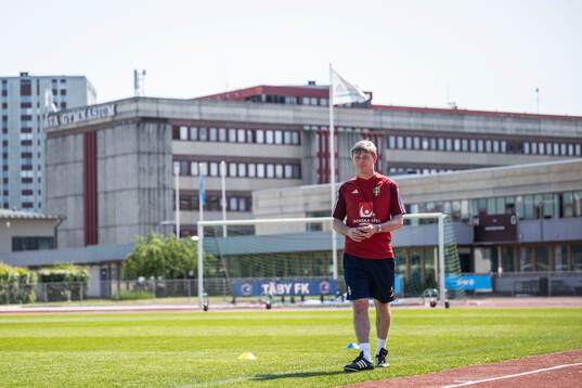 Head coach Jon Dahl Tomasson of the Swedish men's national